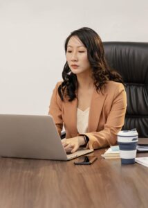 Ethics and Compliance Manager reviewing corporate policies and risk assessments