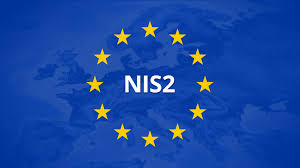 Diagram showing NIS2 EU cybersecurity framework, including risk management, incident reporting, and executive accountability.